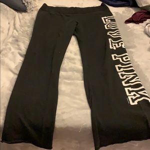 black sweatpants